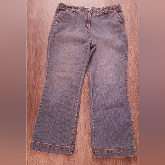 Christopher & Banks Bootcut Size 14 Stretch Jeans Denim Medium Wash Classic - Picture 7 of 12